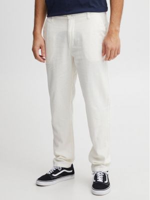 Παντελόνι chino Solid λευκό