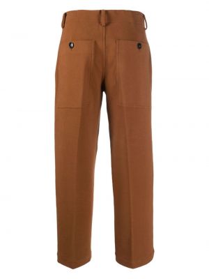 Bavlněné kalhoty Circolo 1901 hnědé