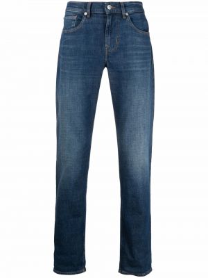 Jeans med normal passform 7 For All Mankind blå