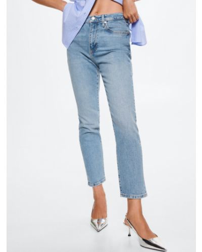 Mango Farmer Claudia 37033853 Kék Slim Fit