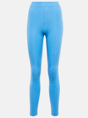 High waist leggings Alex Perry blau