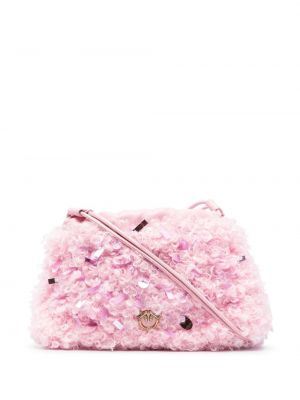 Crossbody väska Pinko rosa