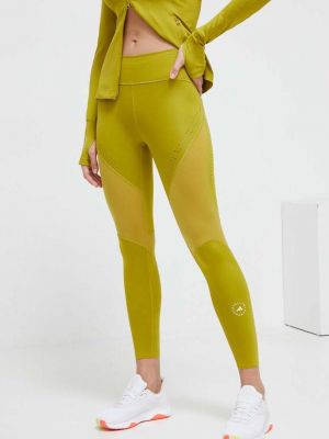 Spodnie sportowe Adidas By Stella Mccartney zielone