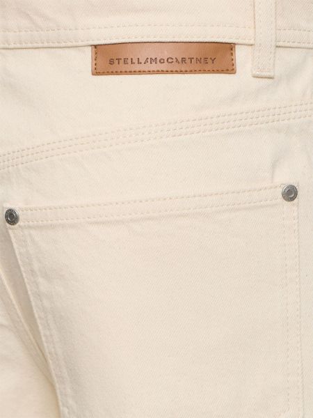 Straight leg jeans di pizzo Stella Mccartney