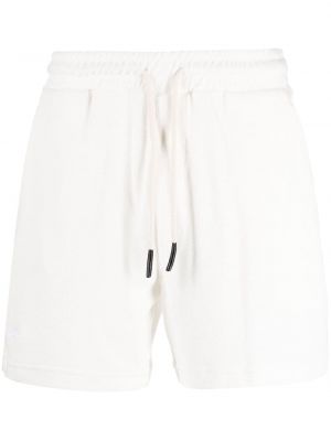 Broderet shorts Oas Company hvid