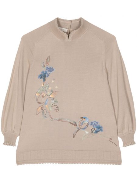 Pull à fleurs Shiatzy Chen