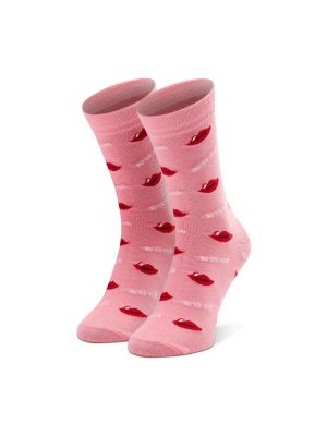 Pikčaste nogavice Dots Socks roza