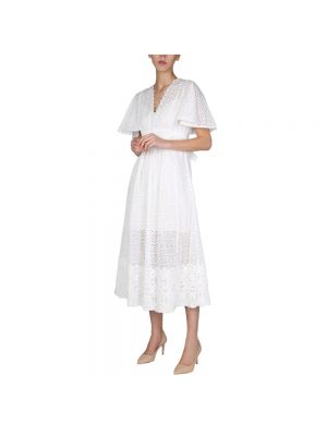 Sukienka midi Anna Molinari biała