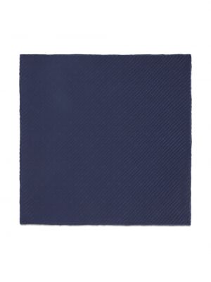 Jedwabny krawat z kieszeniami Gucci niebieski