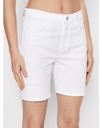 Shorts en jean slim Liu Jo blanc