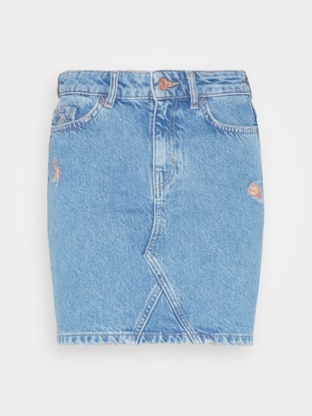 Spódnica jeansowa Edc By Esprit niebieska