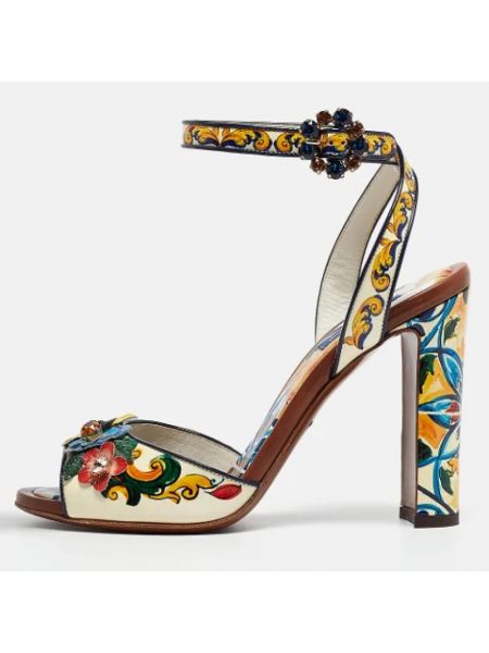 Sandalias de cuero Dolce & Gabbana Pre-owned