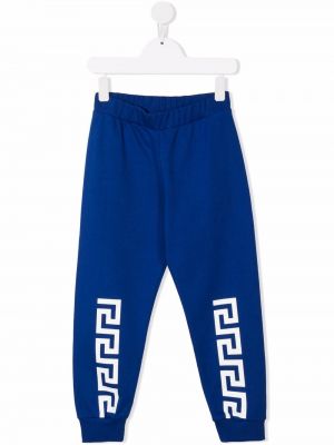 Joggers för tjejer Versace Kids blå