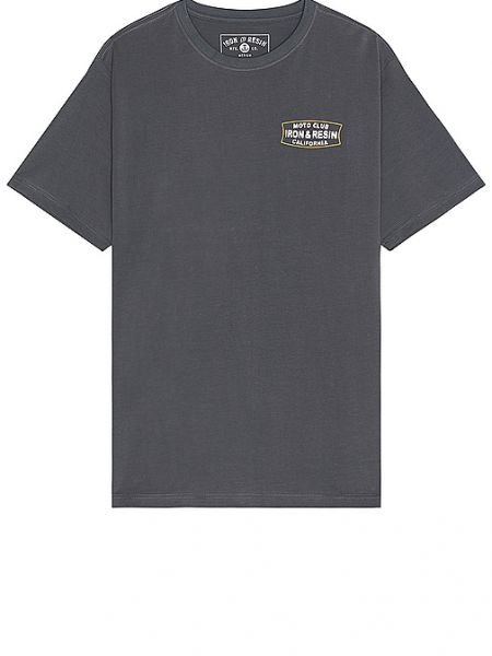 Camiseta Iron & Resin gris