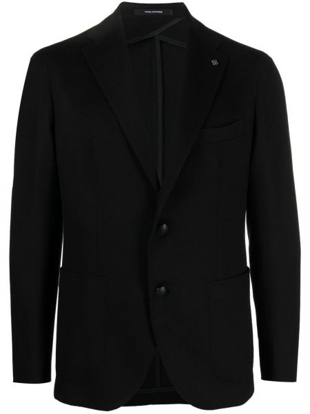 Kashmir ull lang blazer Tagliatore svart