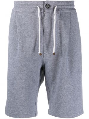 Pantaloncini sportivi Brunello Cucinelli grigio