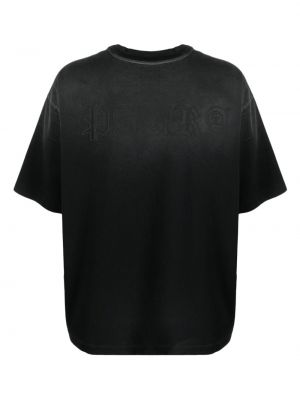 T-shirt mit print Paura schwarz