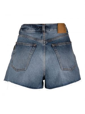 Shorts en jean taille haute Haikure bleu