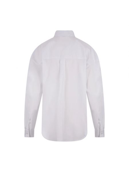 Camisa de algodón oversized Stella Jean blanco