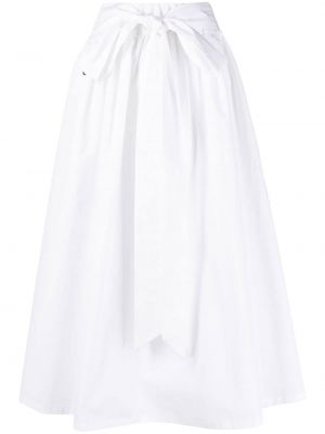 Spódnica z kokardką Philipp Plein biała