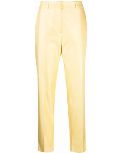 Pantalones rectos Emilio Pucci amarillo
