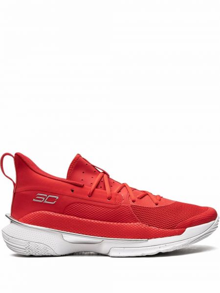 Baskets Under Armour rouge