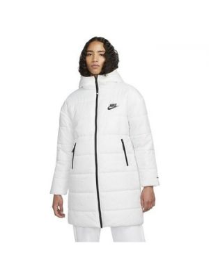 Biały płaszcz Nike