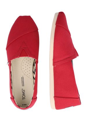 Chaussures de ville Toms rouge