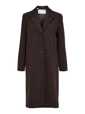 Cappotto Selected Femme marrone
