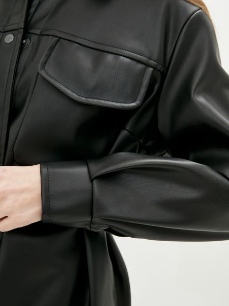 Кожаная куртка Danna черная