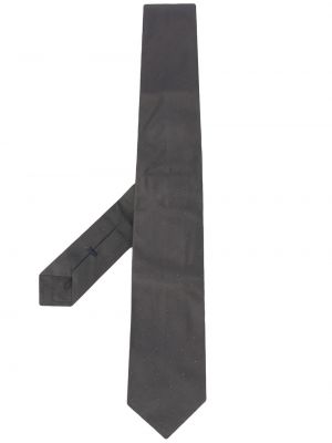 Corbata con bordado con lunares Giorgio Armani Pre-owned negro