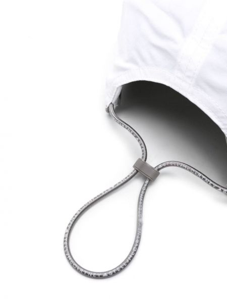 Czapka z daszkiem z nadrukiem Adidas By Stella Mccartney biała