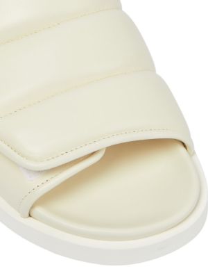 Kožne cipele Gia Borghini bijela