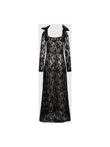 Sukienka długa Nina Ricci czarna