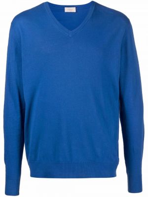 Džemper s v-izrezom Altea plava