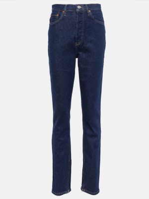 Jeans skinny slim Re/done bleu