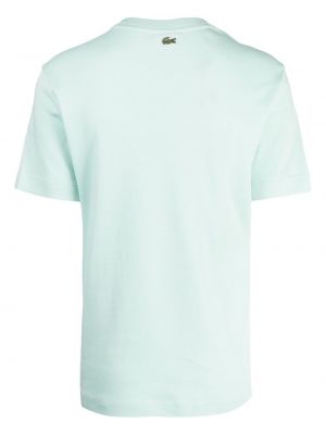 Kokvilnas t-krekls ar izšuvumiem Lacoste