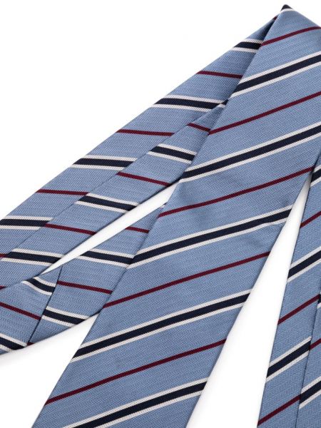 Jedwabny krawat Paul Smith niebieski