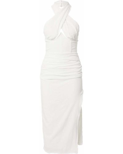 Βραδινό φόρεμα Misspap λευκό