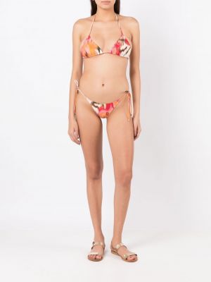 Tie dye bikini z nadrukiem Lenny Niemeyer