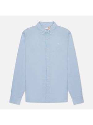 Льняная рубашка Timberland голубая