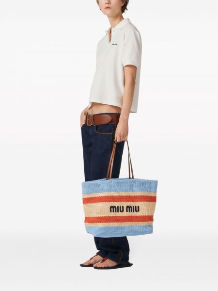 Pīta shopper soma Miu Miu