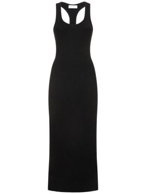 Sukienka z kaszmiru Michael Kors Collection czarna