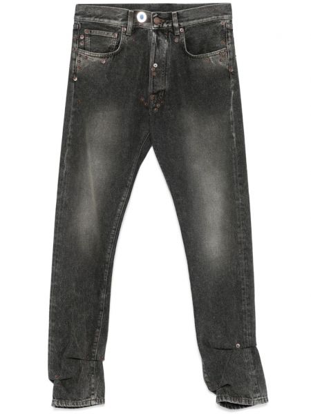 Straight fit jean pantolon Moschino gri