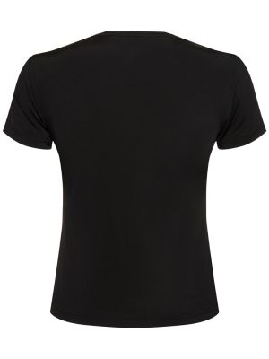 Тениска от джърси Y Project черно
