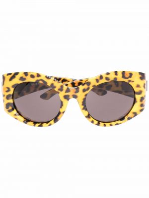 Sunčane naočale s printom s životinjskim uzorkom Balenciaga Eyewear