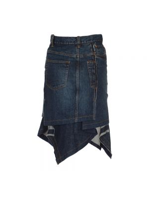 Spódnica jeansowa Sacai niebieska