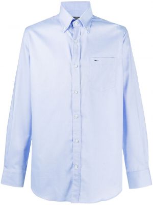 Риза с джобове Paul & Shark синьо