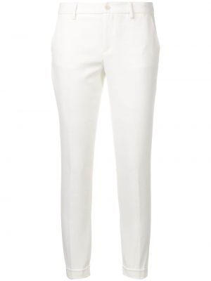 Klasické kalhoty skinny fit Liu Jo bílé