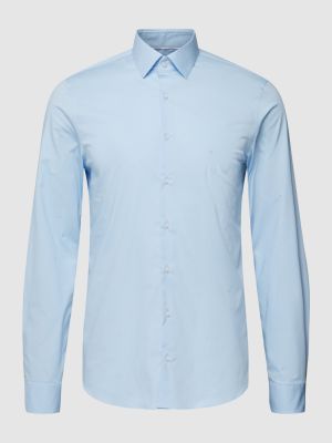 Koszula slim fit Ck Calvin Klein niebieska